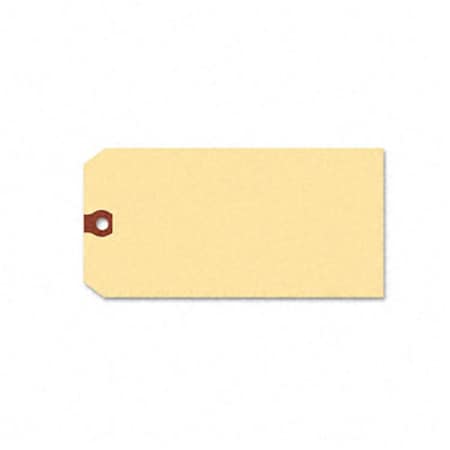 Unstrung Shipping Tag With Reinforced Eyelet Paper 6-1/4 X 3-1/8 Manila